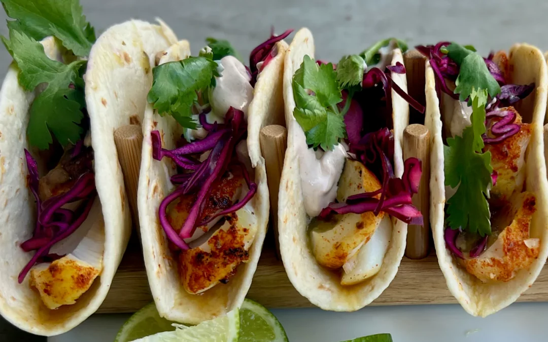 Tacos de poisson grillé