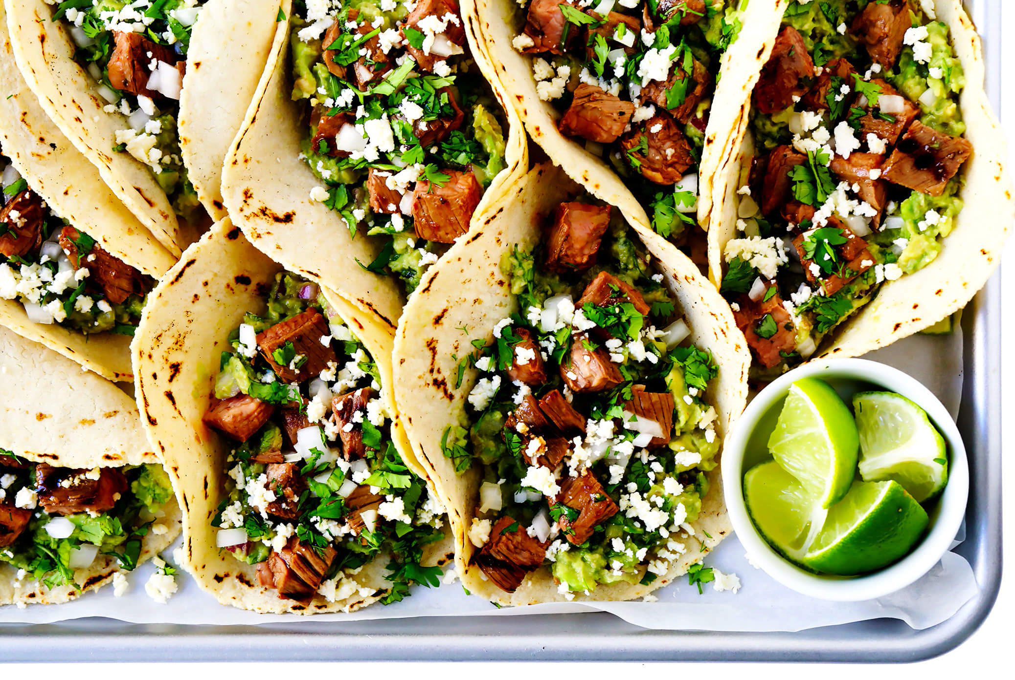 Carne-Asada-Tacos-Recipe-1-2 salade de poulet grillé a moins de 500 calories